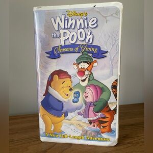 Two Winnie the Pooh VHS tapes